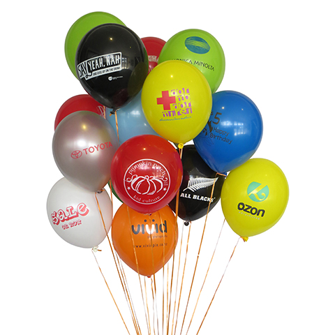 Ballonnen bedrukken met logo